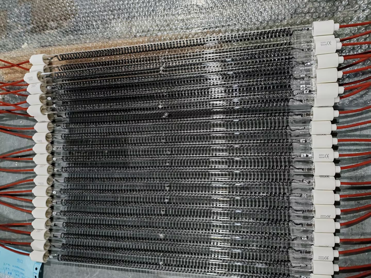lampă de încălzire cu fibră de carbon