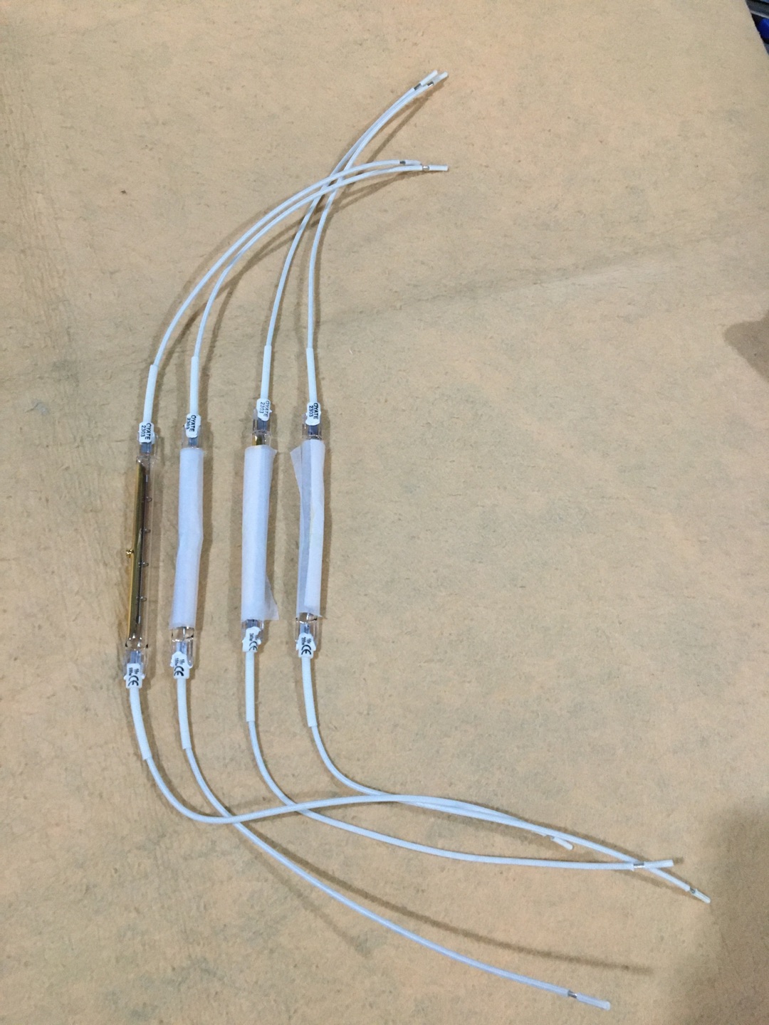 quartz carbon infrared heating lamp
