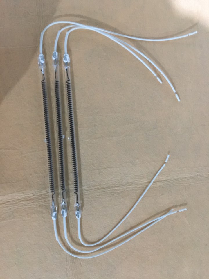 curing carbon fiber quartz heating lamp