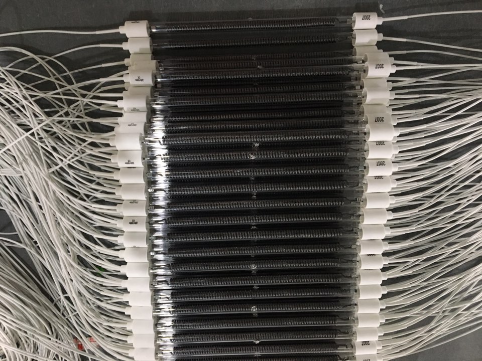 OEM Production Carbon Fiber Heating Tube 750mm 220v 1200w